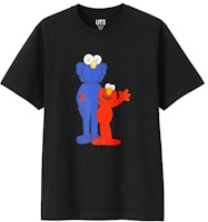 KAWS x Uniqlo x Sesame Street BFF Elmo Tee (US Sizing) Black KAWS x Uniqlo x Sesame Street BFF Elmo Tee (US Sizing) Black