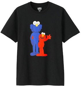 KAWS x Uniqlo x 芝麻街 BFF 艾摩T恤(美國尺寸)黑色 Buy KAWS x Uniqlo x 芝麻街 BFF 艾摩T恤(美國尺寸)黑色