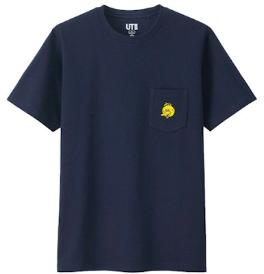 KAWS x Uniqlo x Sesame Street Big Bird Pocket Tee (US Sizing) Navy Buy KAWS x Uniqlo x Sesame Street Big Bird Pocket Tee (US Sizing) Navy