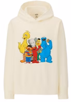 KAWS x Uniqlo x Sesame Street Group #2 Hoodie Natural KAWS x Uniqlo x Sesame Street Group #2 Hoodie Natural
