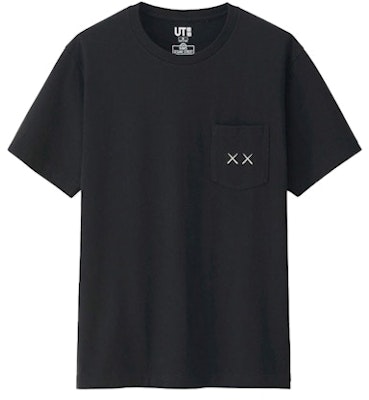 KAWS x Uniqlo x Sesame Street XX Pocket Tee (US Sizing) Black Buy KAWS x Uniqlo x Sesame Street XX Pocket Tee (US Sizing) Black