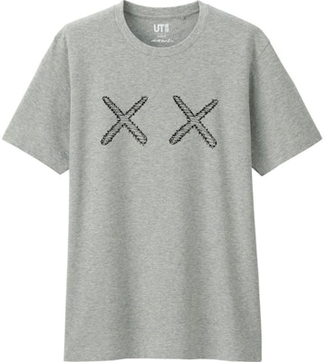 KAWS x Uniqlo XX 短袖 T 恤(美國尺寸)灰色 Buy KAWS x Uniqlo XX 短袖 T 恤(美國尺寸)灰色