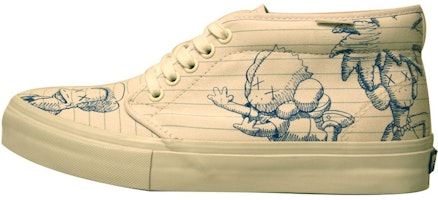 Vans Kaws x Chukka Boot LX 2007 'The Simpsons' VN-0EXHAXTN-/-6519899-100 Vans Kaws x Chukka Boot LX 2007 'The Simpsons' VN-0EXHAXTN-/-6519899-100