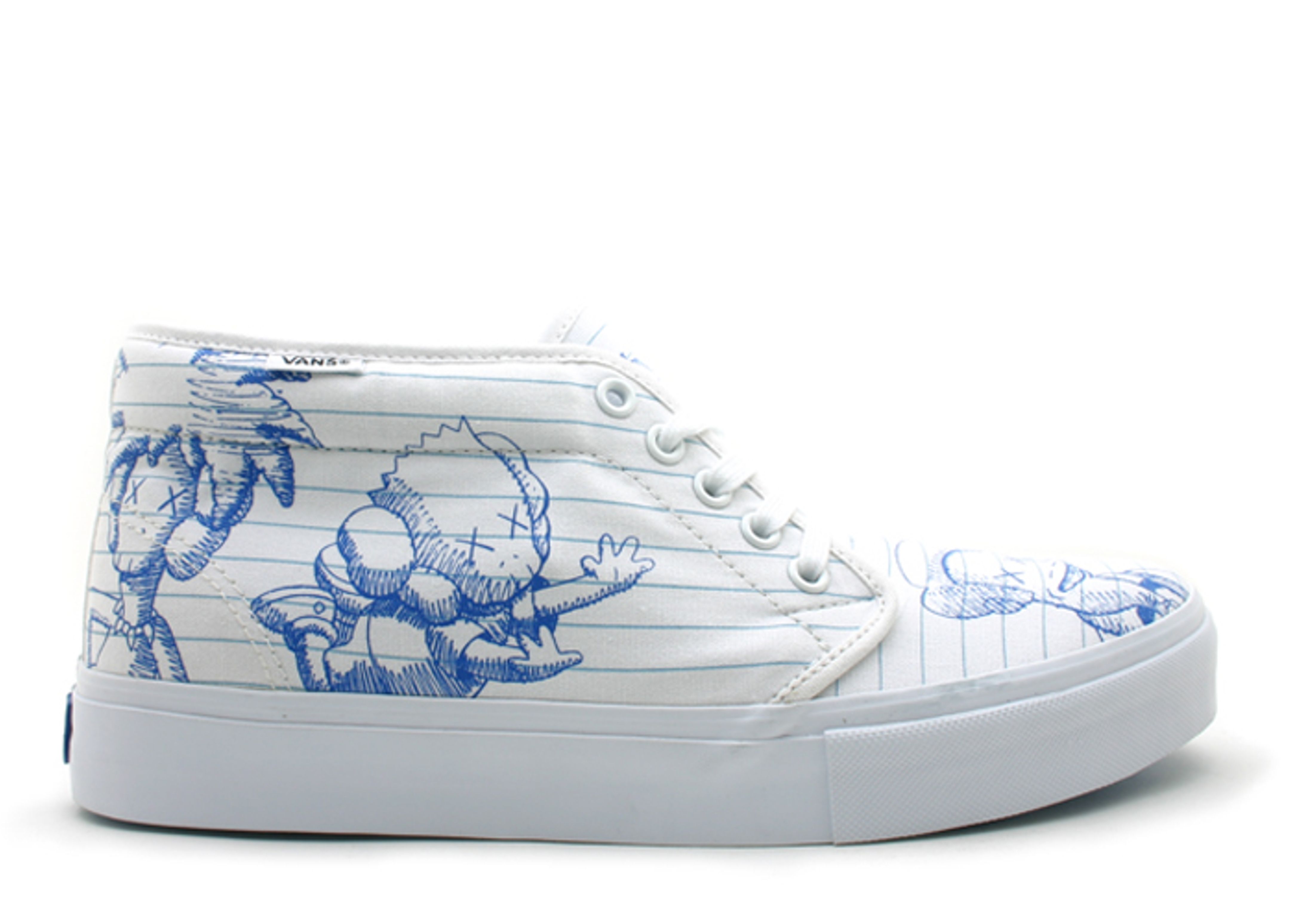 KAWS x Vans Chukka Boot LX 'White' VNOEHAXTN