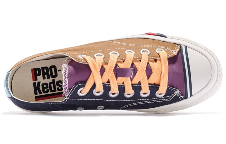 Lookbook 케즈 로얄 로우 '브라운 블루 컬러블록' PK62770