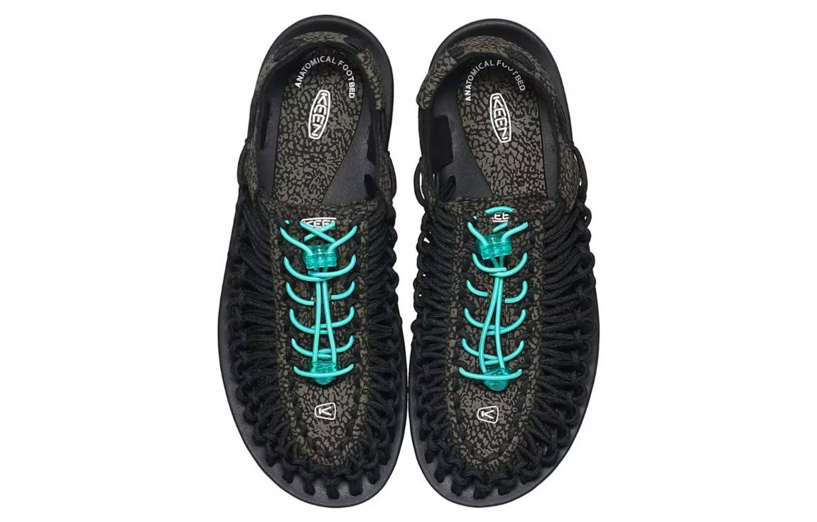 KEEN Atmos Uneek 'Black Green' 圖 3