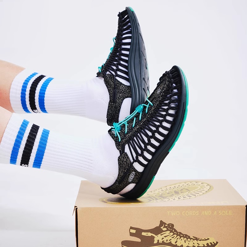 KEEN Atmos Uneek 'Black Green' 圖 6