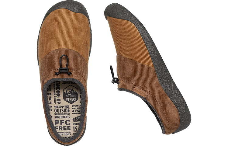 Shop KEEN Birkenstock ボストン 細幅 スエード サンダル (青) 1026659