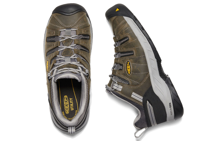 KEEN Flint II 'Steel Toe Military Green' 圖 4