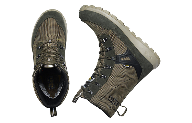 Shop KEEN グリーザー・トールWP「グリーンアウトドア」 1023859