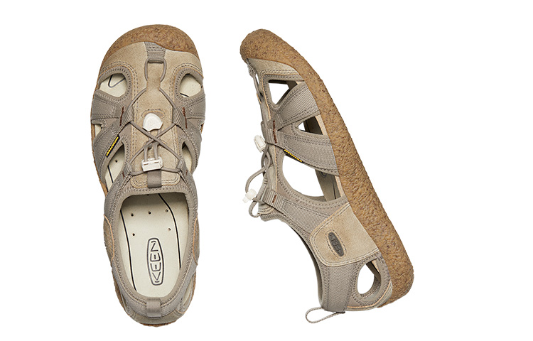Shop KEEN Howser Harvest Sandal 'Beige Wolf Yellow' 1026425