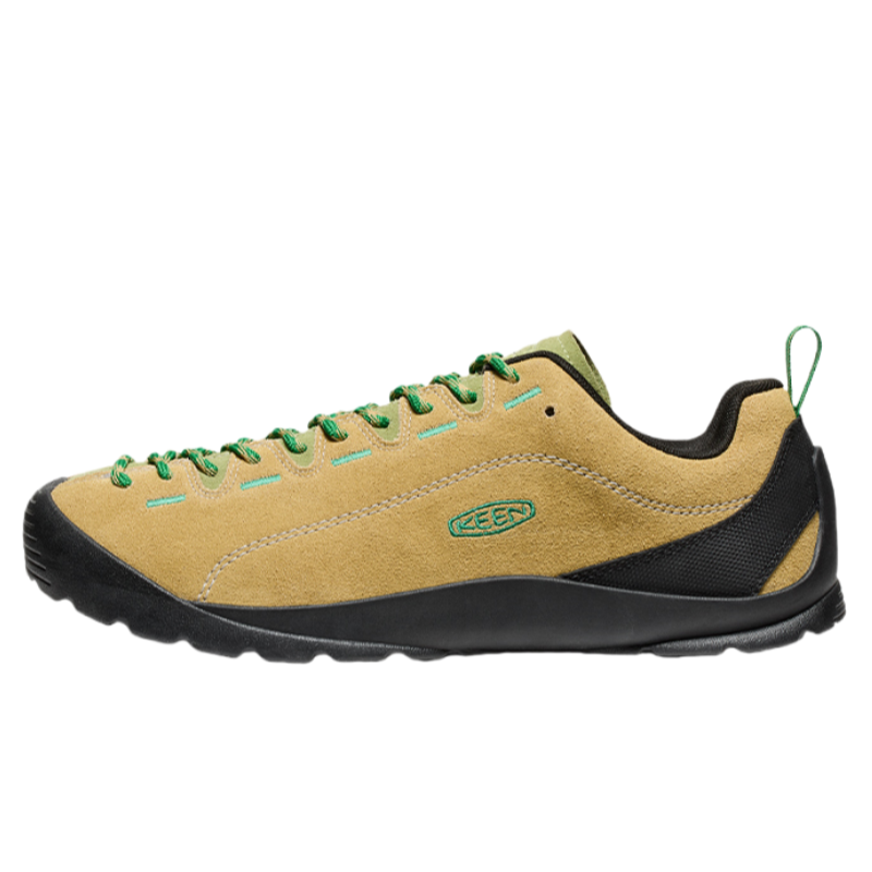 KEEN Jasper Leather Hiking Shoes Low-Top Breathable Durable Outdoor Brown. 1030144