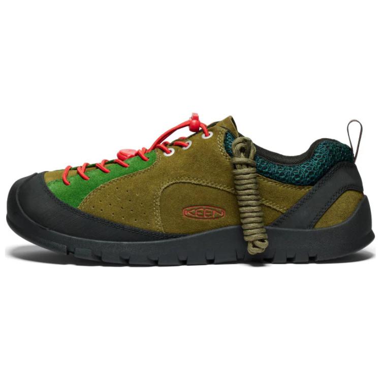 KEEN Jasper Rocks SP Outdoor Shoes Deep Green/Black - Durable & Slip-Resistant 1029734