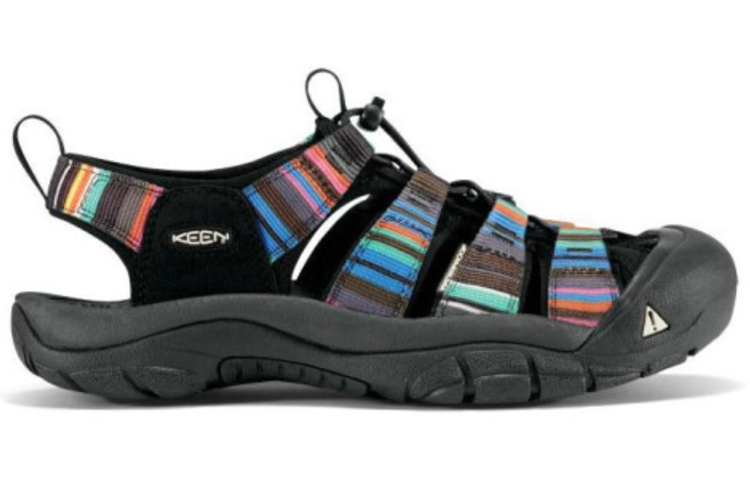 Order KEEN Newport H2 'Hitam Bercorak Bunga' 1001942