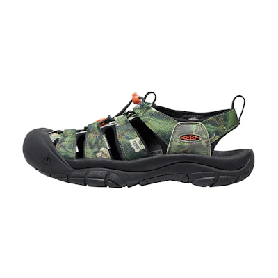 KEEN Birkenstock Lutry PRM Suede Eggshell 'Green'