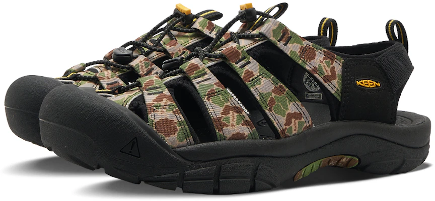 KEEN Newport Retro 'Camo Hitam' 1027450 Lookbook KEEN Newport Retro 'Camo Hitam' 1027450