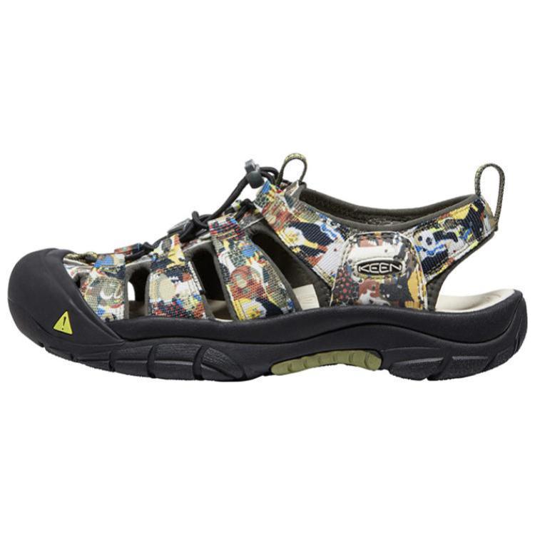 KEEN Newport Retro 'Green Print/Black'