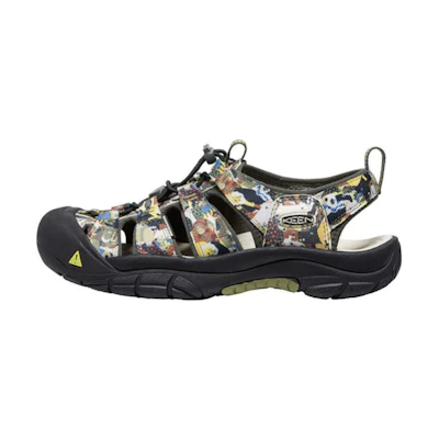 KEEN Newport Retro 'Green Print/Black'