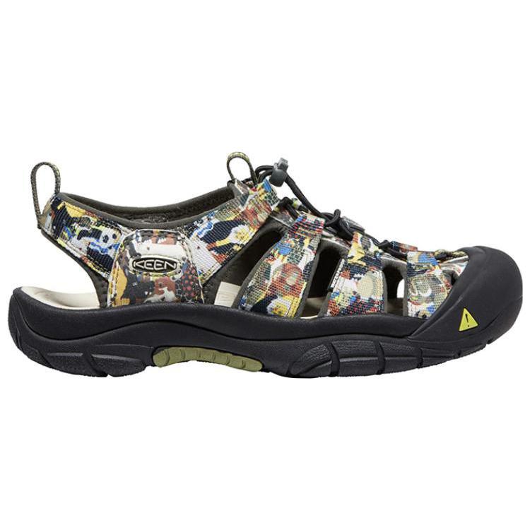 KEEN Newport Retro 'Green Print/Black' 圖 2