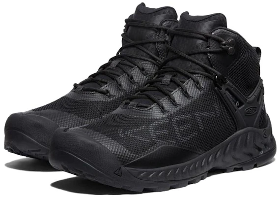 KEEN NXIS EVO Waterproof Boot Triple 'Black' 1027191 Lookbook KEEN NXIS EVO Waterproof Boot Triple 'Black' 1027191