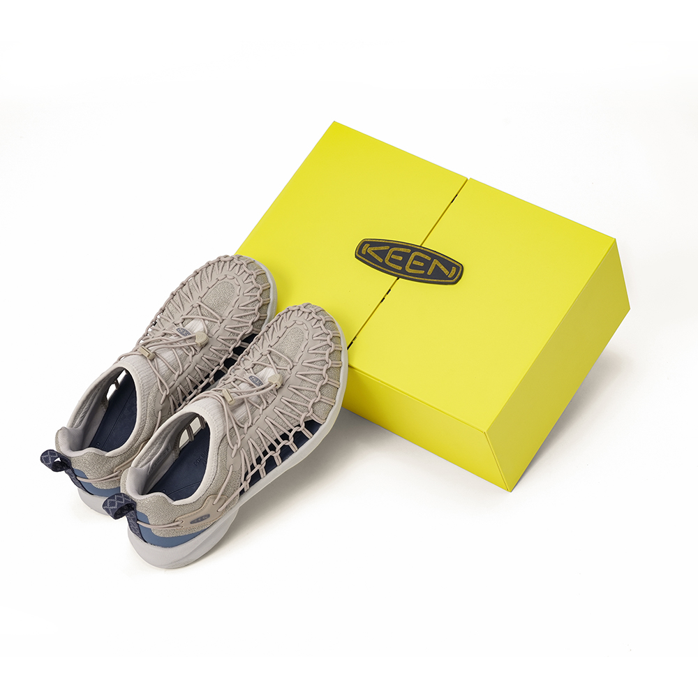Sizing KEEN Rebirth Project x UNEEK 'Qixi Festival Limited Edition - Grey' 1024681（LH001）