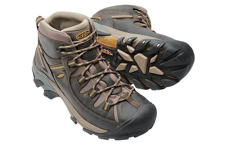 Shop KEEN Targhee II MID WP 'Brown Comfort' Sepatu Bot Pendakian Pria 1002375