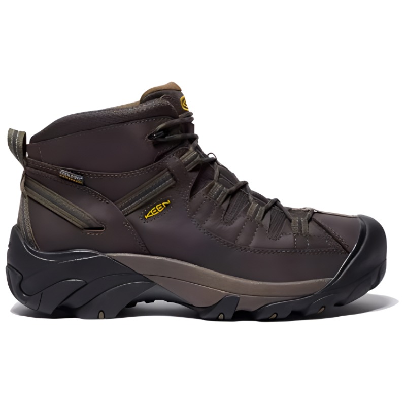 Order KEEN TARGHEE II MID WP 圓頭舒適 防滑耐磨 中幫 戶外功能鞋 男款 褐色