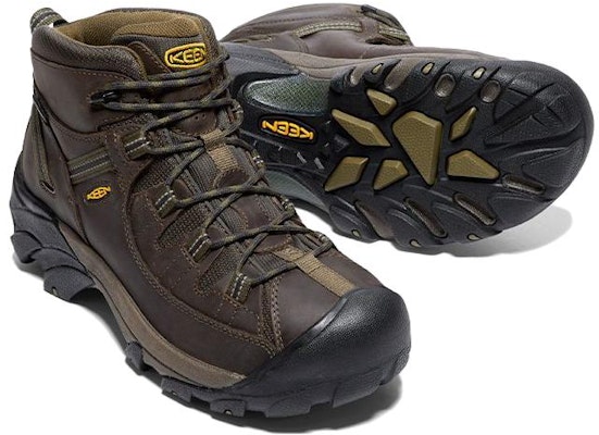 KEEN TARGHEE II MID WP 圓頭舒適 防滑耐磨 中幫 戶外功能鞋 男款 褐色 Shop KEEN TARGHEE II MID WP 圓頭舒適 防滑耐磨 中幫 戶外功能鞋 男款 褐色
