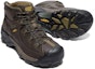 Shop KEEN TARGHEE II MID WP 圓頭舒適 防滑耐磨 中幫 戶外功能鞋 男款 褐色