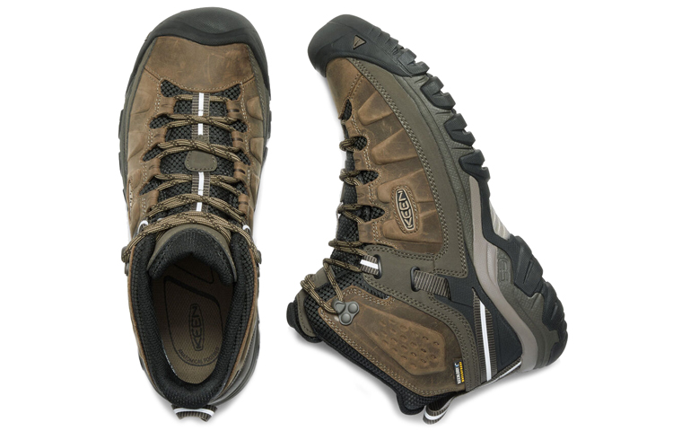 KEEN Targhee III Waterproof Mid Bungee Cord/Black 'Brown' 圖 5