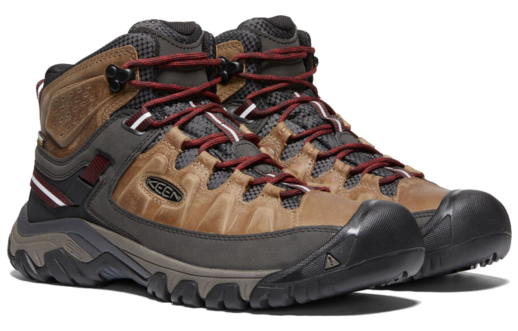 KEEN Targhee III Waterproof Mid 'Brown Black' 圖 2