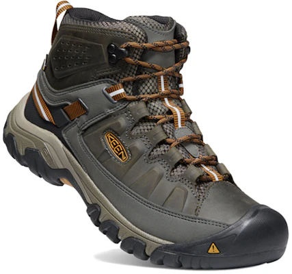 KEEN Targhee III Waterproof Mid 'Black Olive' Kasut Pendakian Lelaki 1017787 Lookbook KEEN Targhee III Waterproof Mid 'Black Olive' Kasut Pendakian Lelaki 1017787