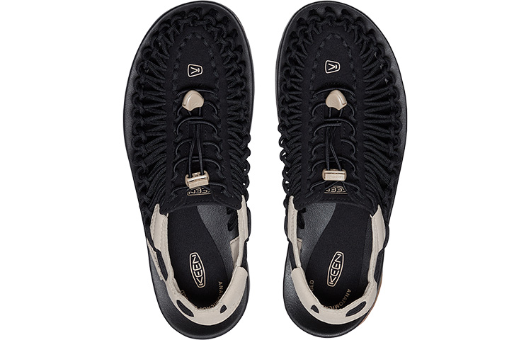 Shop KEEN Uneek 溯溪鞋 輕便舒適休閒 沙灘涼鞋 男款 黑灰褐
