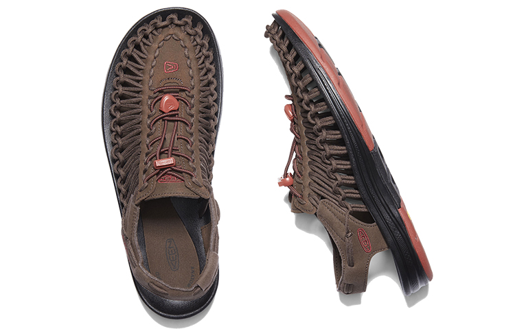 Shop KEEN UNEEK 'Brown/Black/Orange' 1025181