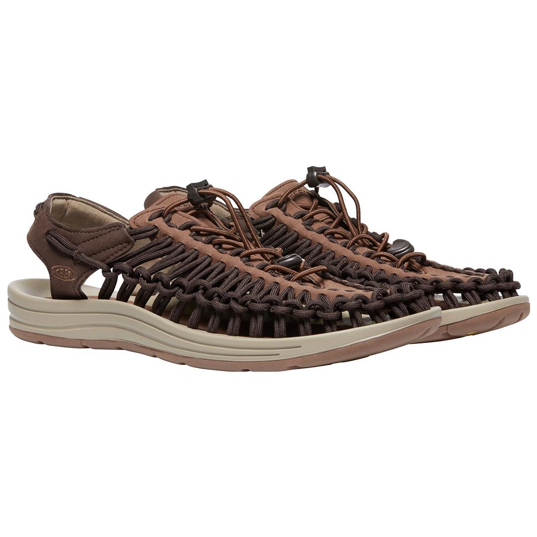 Lookbook KEEN UNEEK 戶外時尚潮款 男款 咖啡豆色 溯溪涼鞋