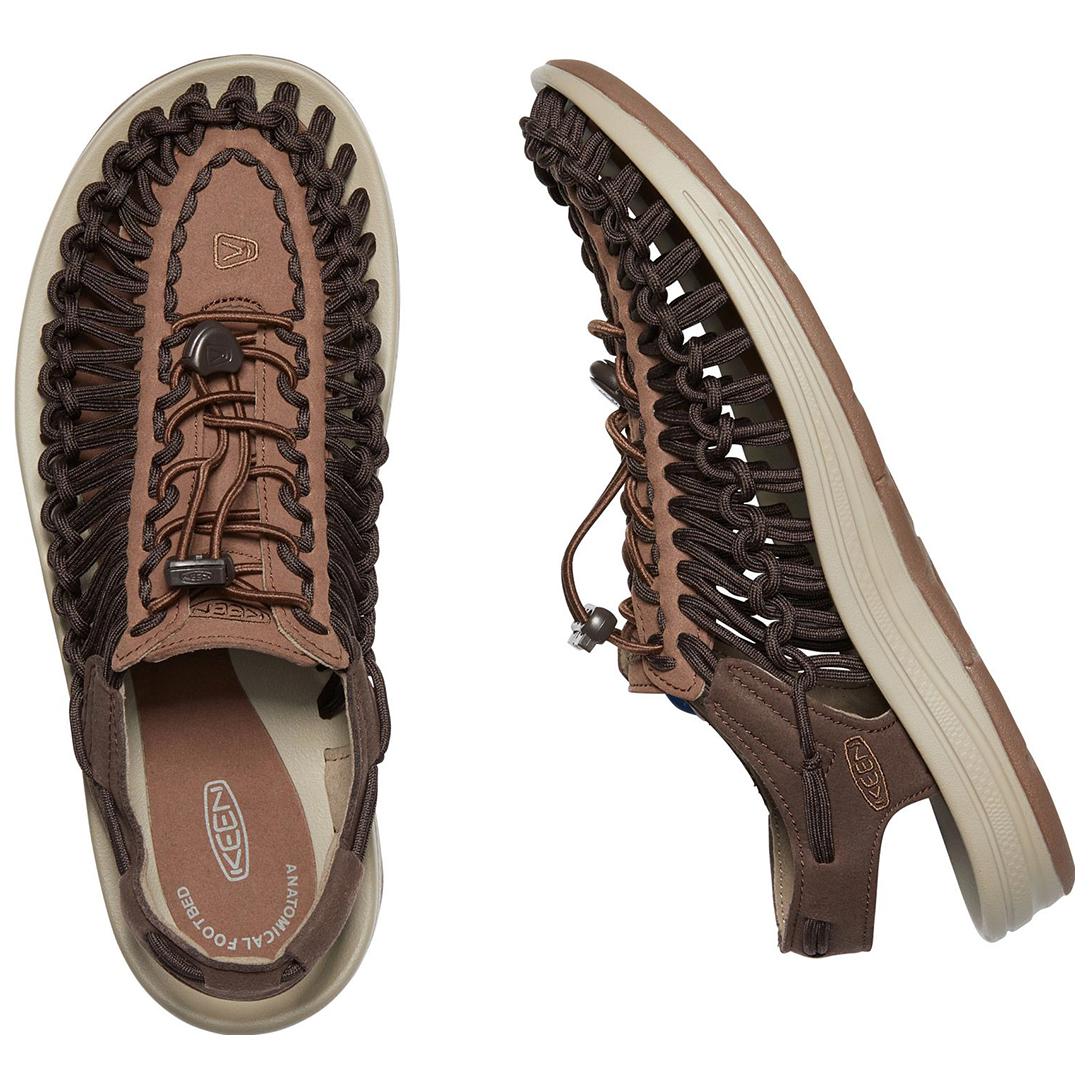 Shop KEEN UNEEK 戶外時尚潮款 男款 咖啡豆色 溯溪涼鞋
