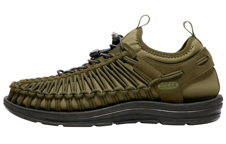 Buy Keen Uneek 舒適防滑 戶外運動涼鞋 深欖綠