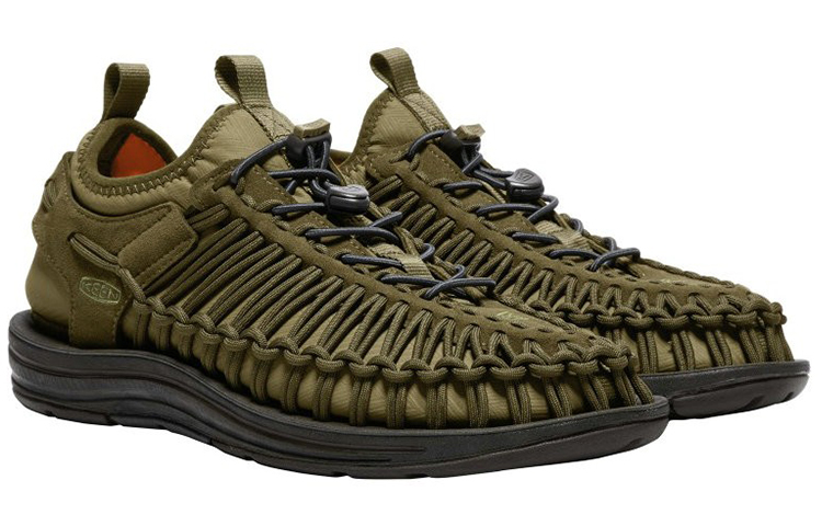Order Keen Uneek 舒適防滑 戶外運動涼鞋 深欖綠