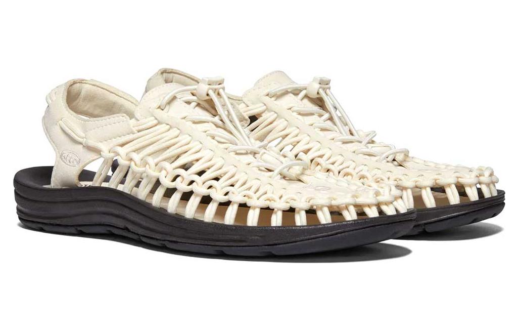 Shop KEEN UNEEK 潮流戶外休閒防滑簡約涼鞋溯溪鞋 男款 白色