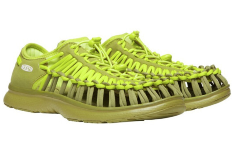 Order KEEN Uneek O2 'Moss Bright Yellow' 1020810