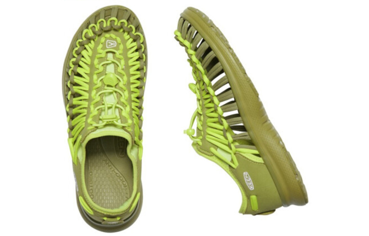 Purchase KEEN Uneek O2 'Moss Bright Yellow' 1020810