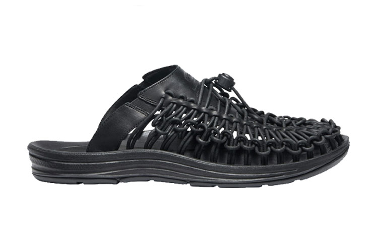 KEEN UNEEK PRM Leather Slide 'Black' 圖 3