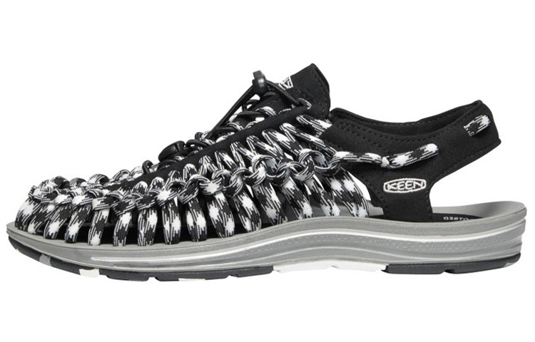 Buy KEEN Uneek 涼鞋 黑灰白色
