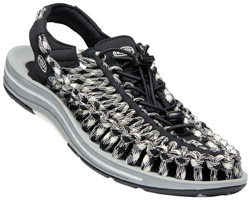 KEEN Uneek Sandal 'Hitam Kelabu Putih' 1020795 Lookbook KEEN Uneek Sandal 'Hitam Kelabu Putih' 1020795