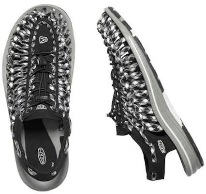 KEEN Uneek Sandal 'Black Grey White' 1020795 Shop KEEN Uneek Sandal 'Black Grey White' 1020795