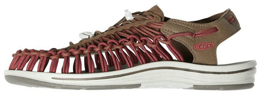 KEEN Uneek Sandals 'Dark Brown Brick Red' 1020784 Buy KEEN Uneek Sandals 'Dark Brown Brick Red' 1020784