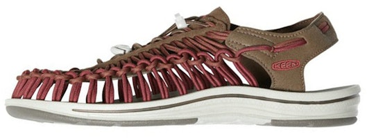KEEN Uneek Sandals 'Dark Brown Brick Red' 1020784 KEEN Uneek Sandals 'Dark Brown Brick Red' 1020784