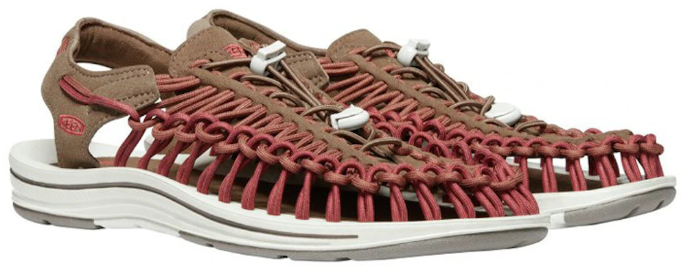 KEEN Uneek Sandals 'Dark Brown Brick Red' 1020784 Order KEEN Uneek Sandals 'Dark Brown Brick Red' 1020784