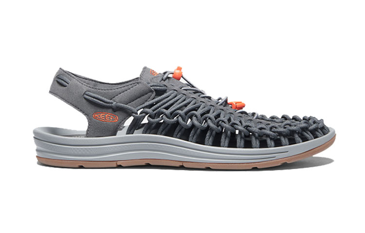 Order KEEN Uneek Sandals 'Grey Orange' 1025183