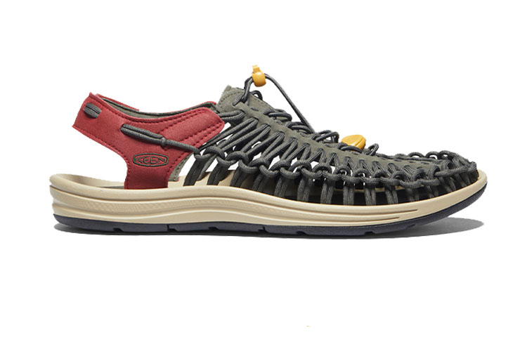 Order KEEN Uneek Sandals 'Pine Green' 1025171